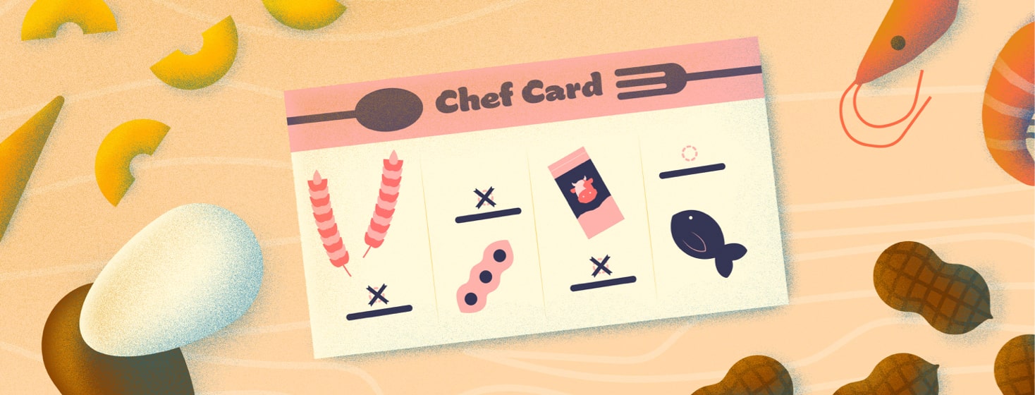 What Is a Chef Card for Food Allergies? image