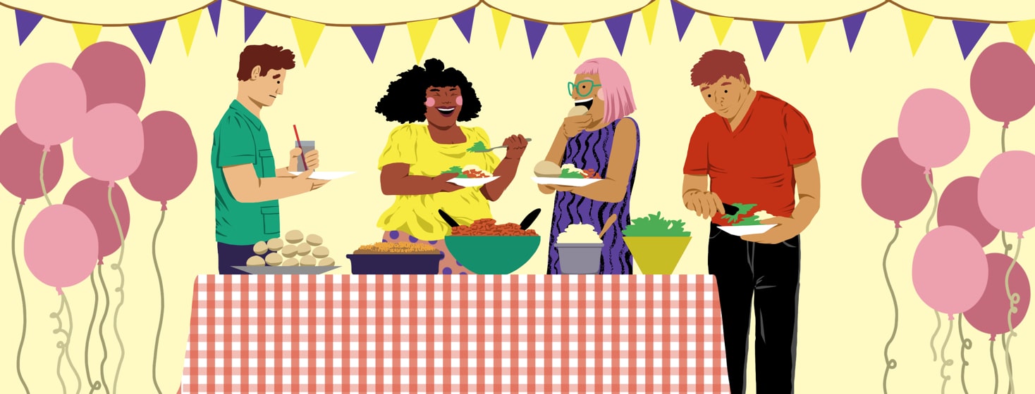 Tips for Attending a Dinner Party With Food Allergies image